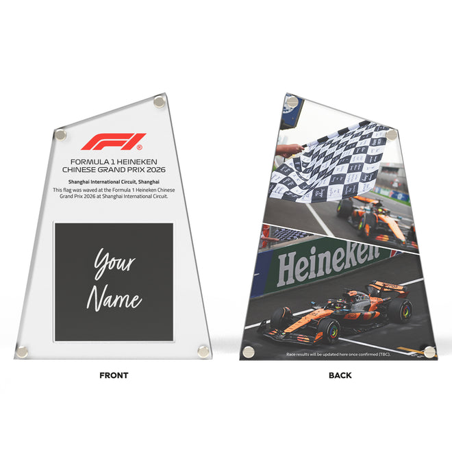 Own the Chequered Flag - 2026 Chinese Grand Prix