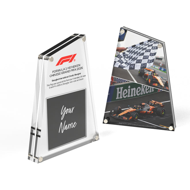 Own the Chequered Flag - 2026 Chinese Grand Prix