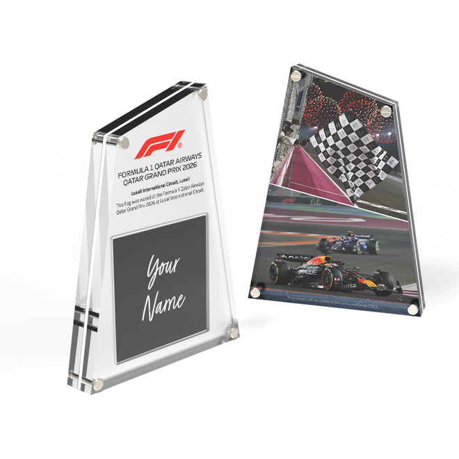 Own the Chequered Flag - 2026 Qatar Grand Prix