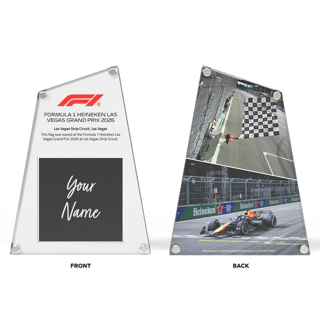 Own the Chequered Flag - 2026 Las Vegas Grand Prix