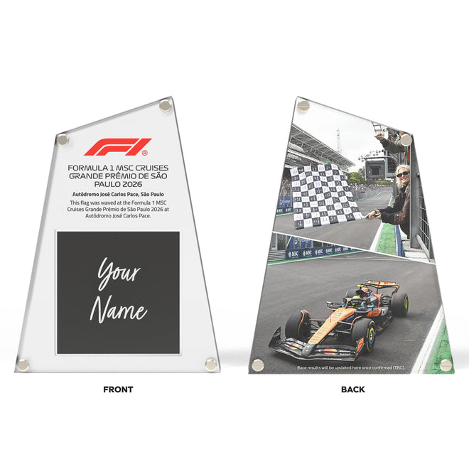 Own the Chequered Flag - 2026 Sao Paulo Grand Prix