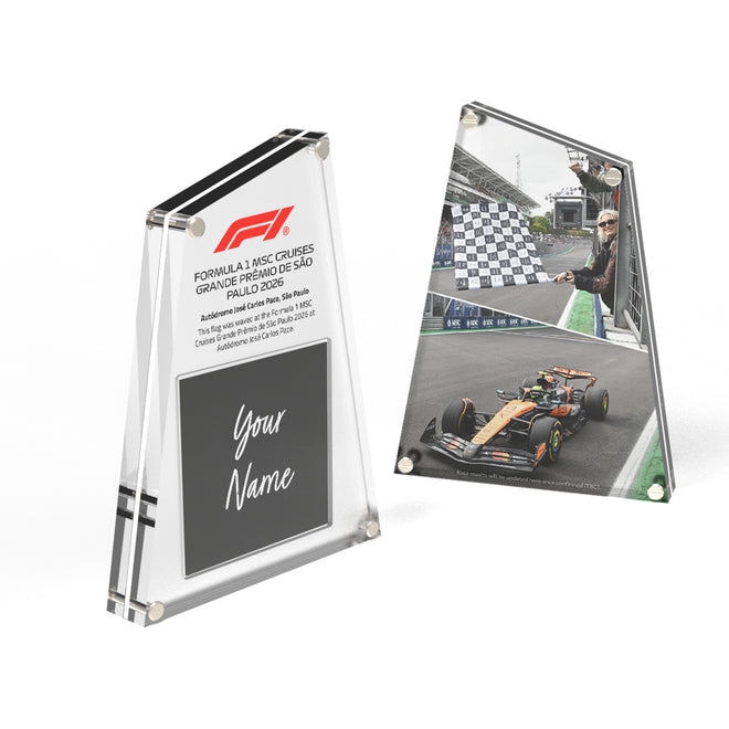 Own the Chequered Flag - 2026 Sao Paulo Grand Prix