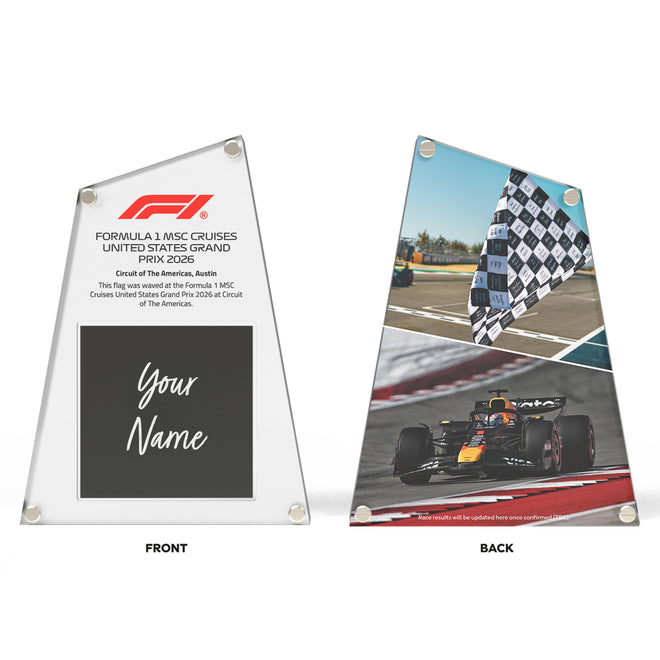 Own the Chequered Flag - 2026 United States Grand Prix