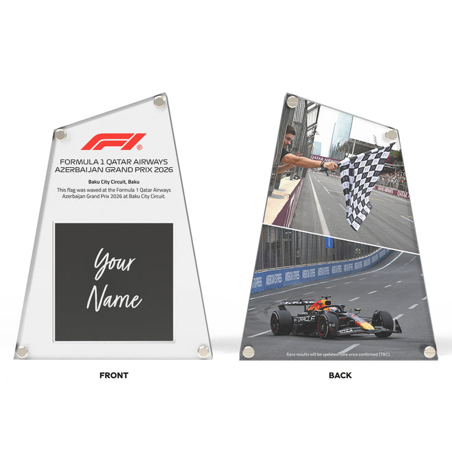 Own the Chequered Flag - 2026 Azerbaijan Grand Prix
