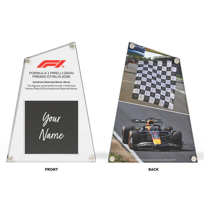 Own the Chequered Flag - 2026 Italian Grand Prix