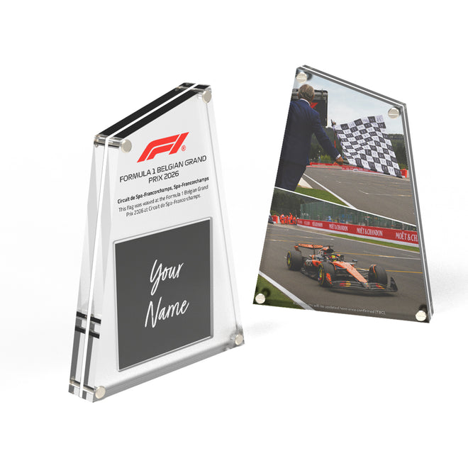 Own the Chequered Flag - 2026 Belgian Grand Prix