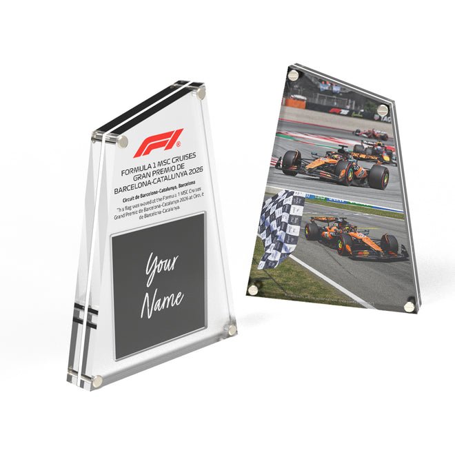 Own the Chequered Flag - 2026 Barcelona-Catalunya Grand Prix