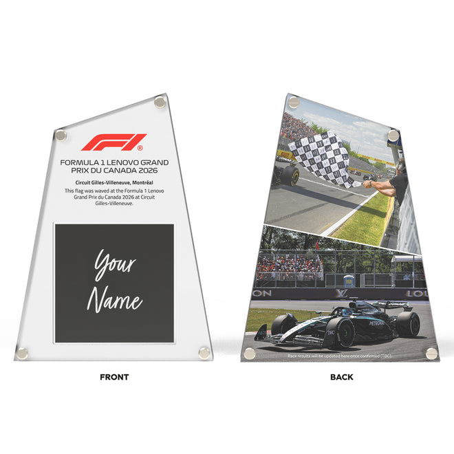 Own the Chequered Flag - 2026 Canadian Grand Prix