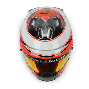 LOT 437 - Stoffel Vandoorne 2017 Replica Helmet