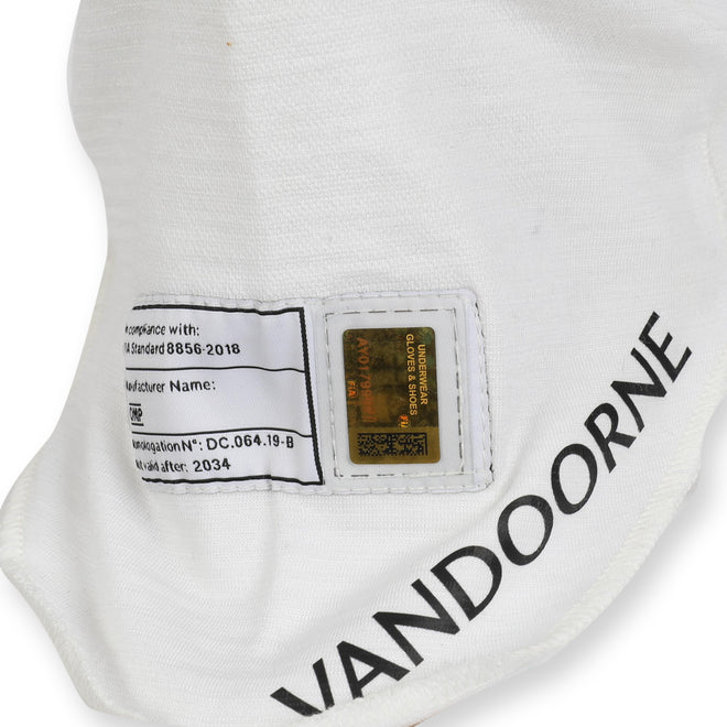 Stoffel Vandoorne 2024 Season used Aston Martin Aramco Formula One Team Balaclava