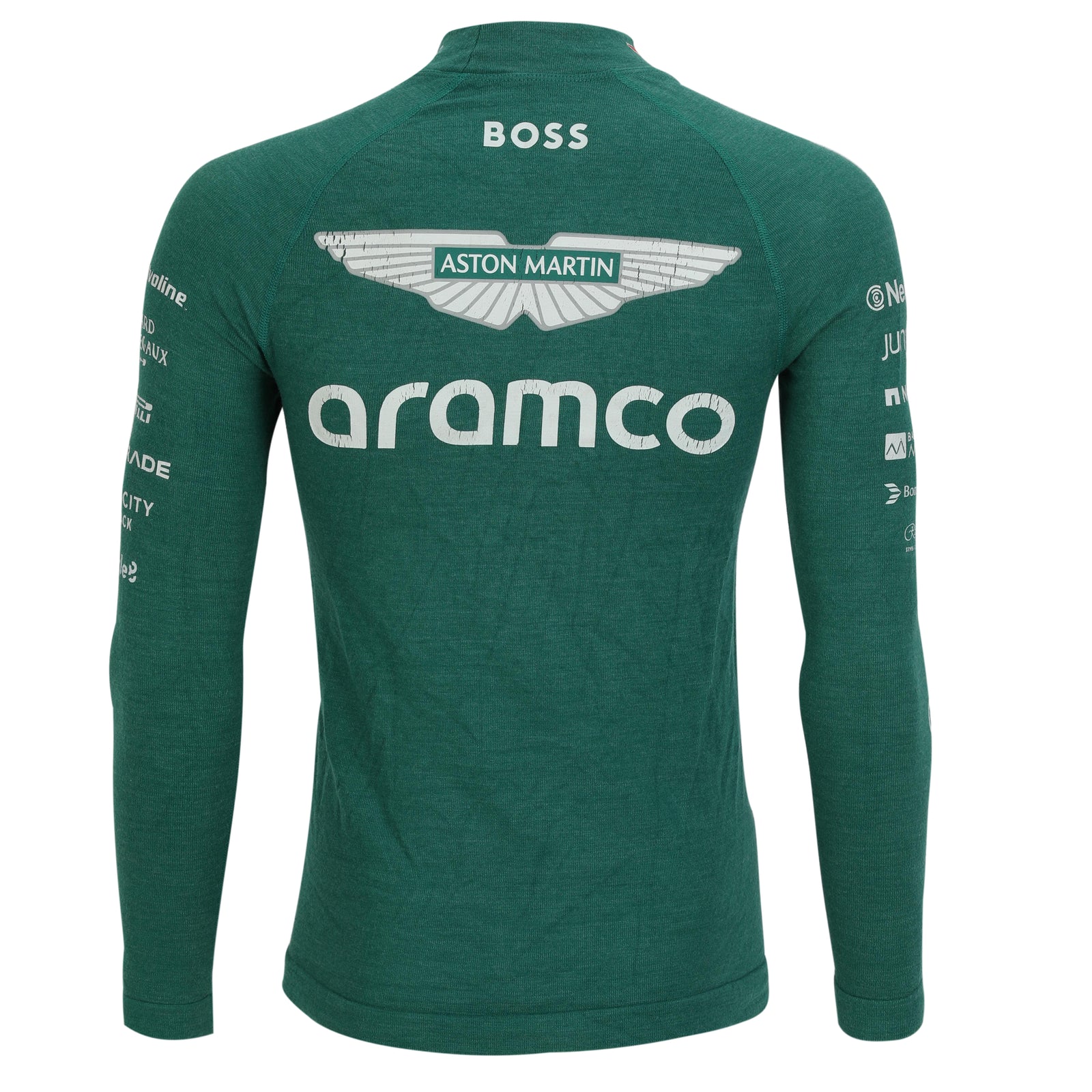 Stoffel Vandoorne 2024 Season used Aston Martin Aramco Formula One Team Nomex
