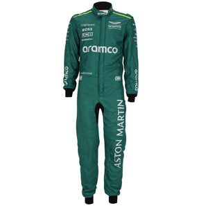 Stoffel Vandoorne 2024 Season used Aston Martin Aramco F1 ® Team Suit