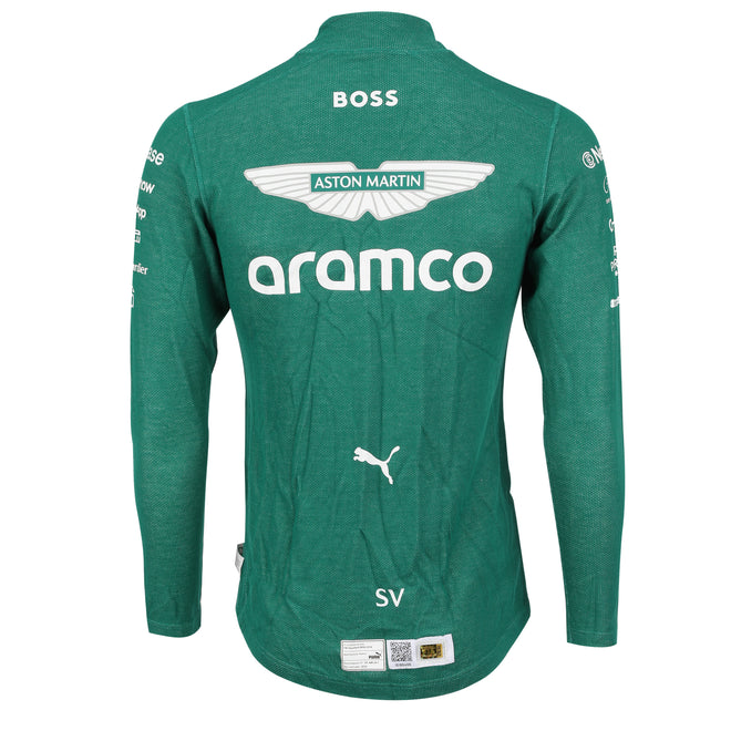 LOT 222 - Stoffel Vandoorne Unsigned 2025 Aston Martin Aramco Formula One Team Nomex