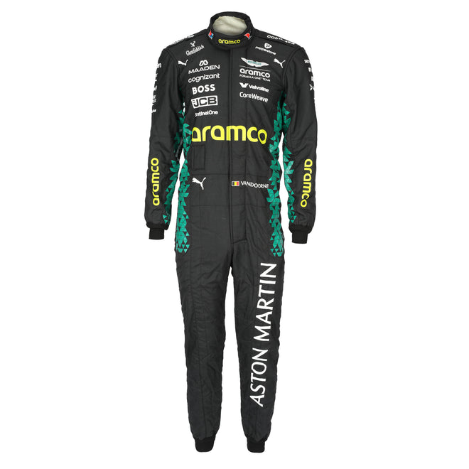 Stoffel Vandoorne 2025 Aston Martin F1 Team Used Race Suit - US GP