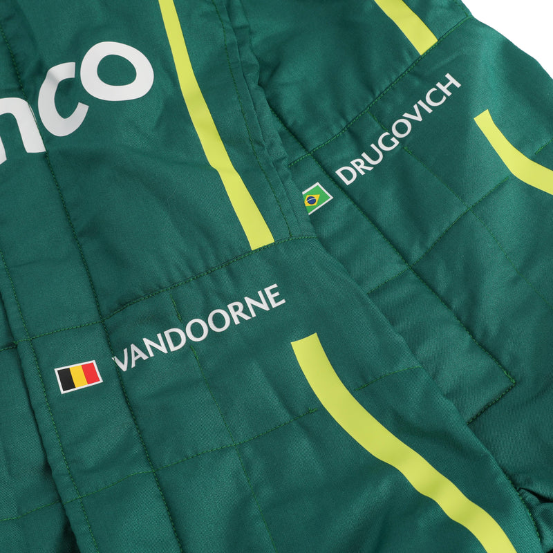 LOT 009 - Stoffel Vandoorne and Felipe Drugovich Suit Bundle Set
