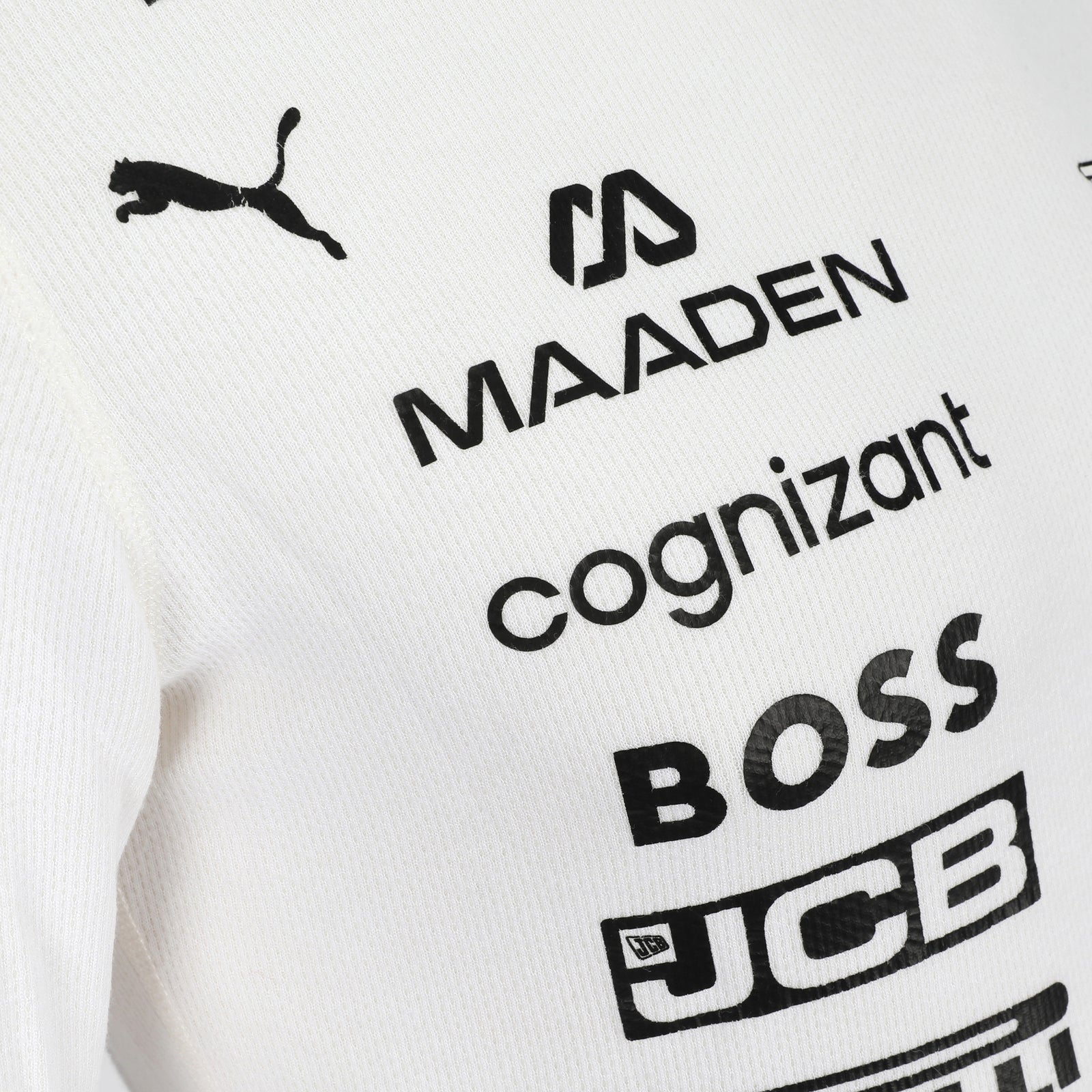 Auction LOT 126 - Tina Hausmann 2025 Aston Martin Aramco F1 Team Un-Signed Un-Used Nomex - White