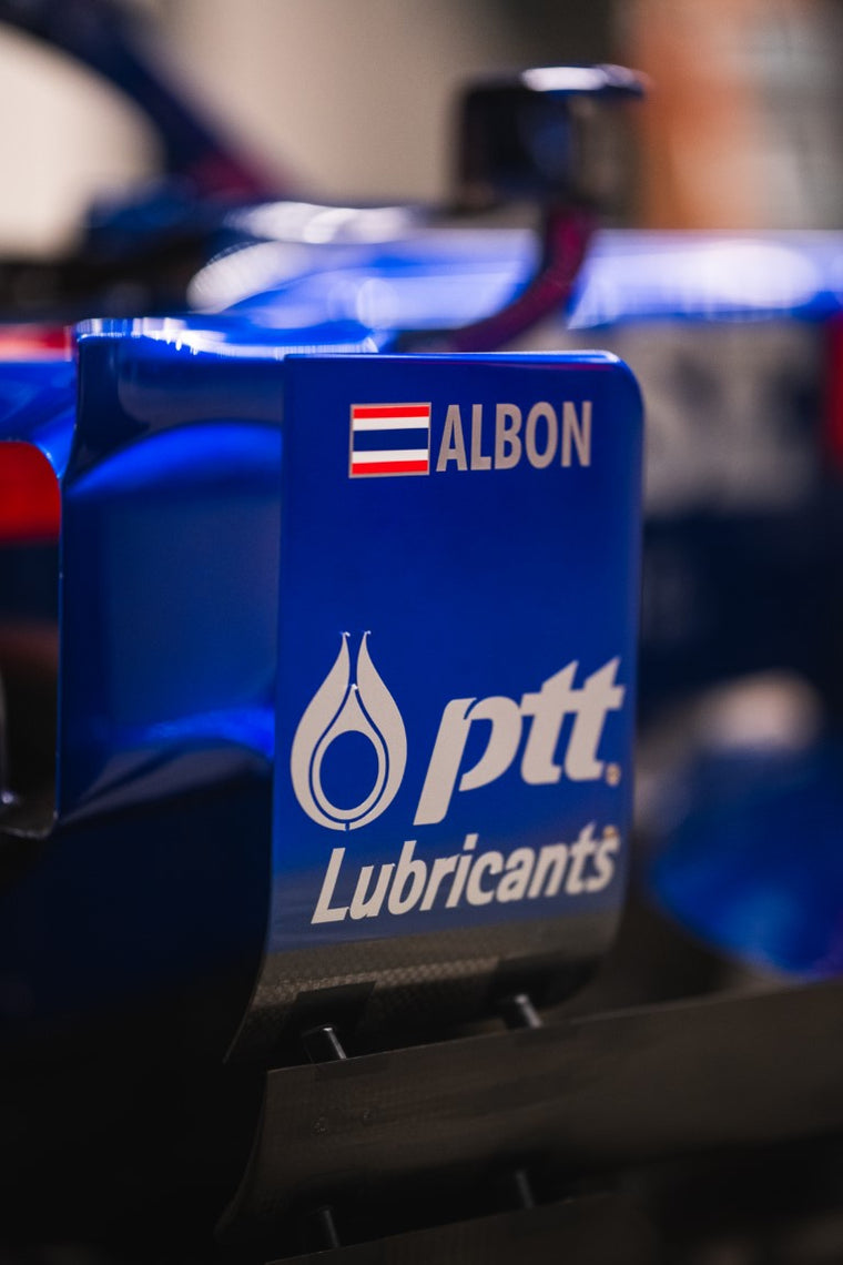 2019 Toro Rosso STR14-04 authentic Formula 1 rolling chassis, P2 finishing display for dedicated collectors
