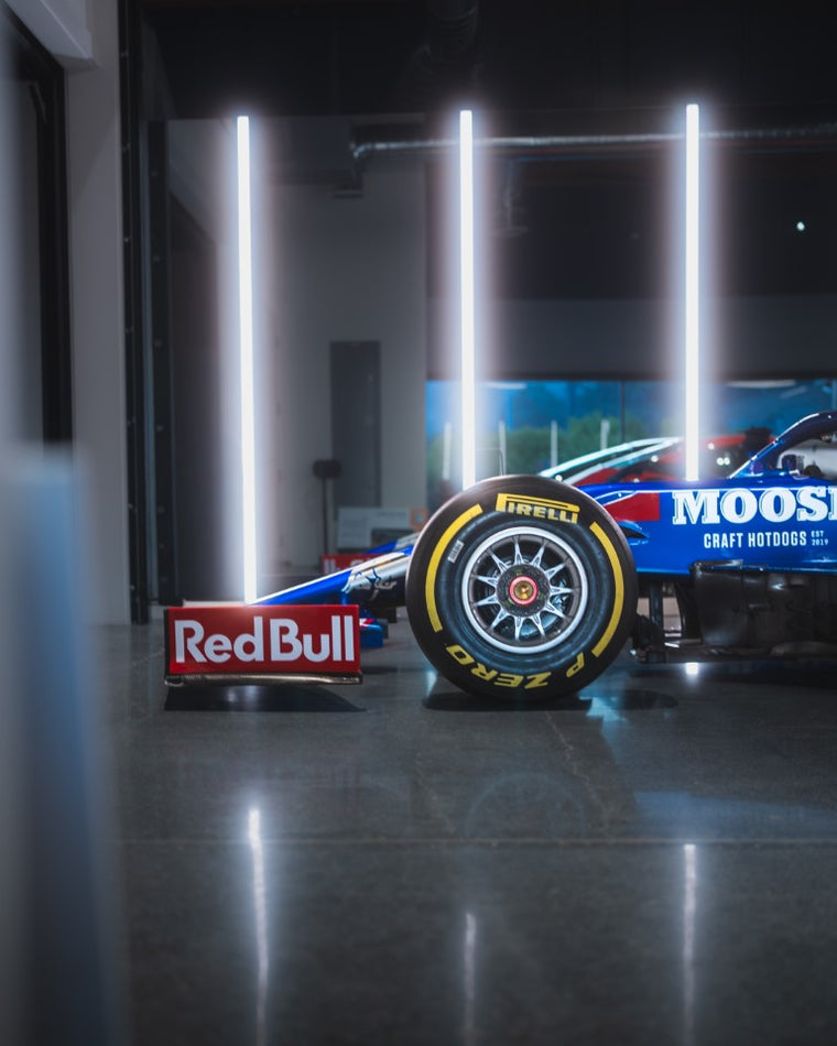 2019 Toro Rosso STR14-04 rolling chassis with P2 finish, genuine Formula 1 memorabilia for home or showroom display