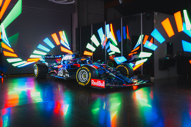 2019 Toro Rosso STR14-04 P2 Finishing Rolling Chassis