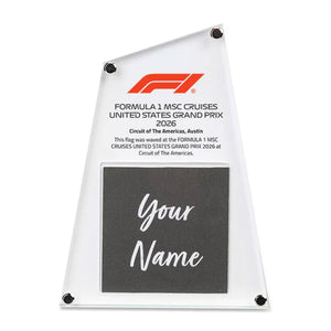 United States GP 2026 - Personalised F1® Flag