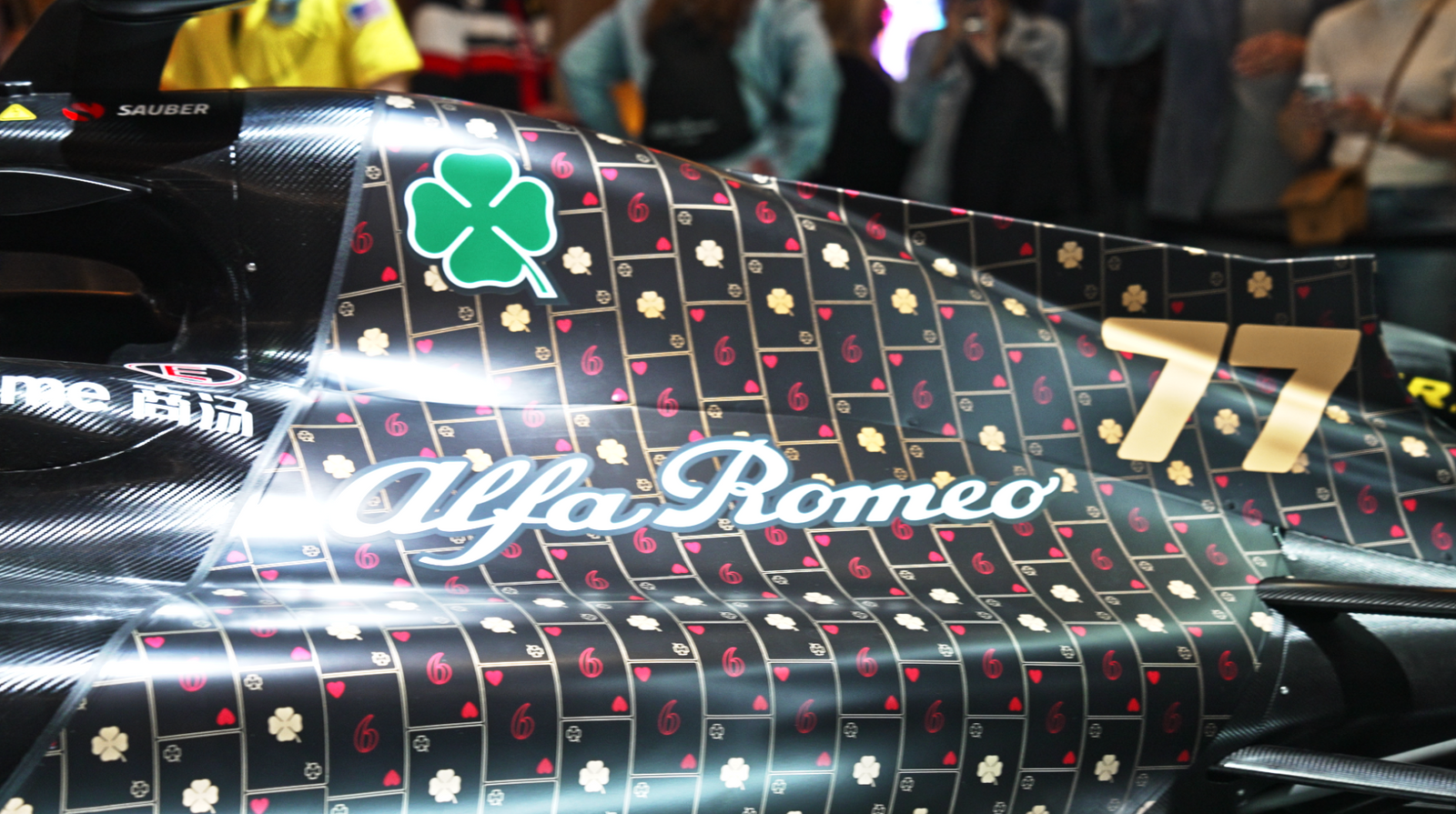 2023 Alfa Romeo F1® Team Stake C43 Official Vegas Livery Show Car