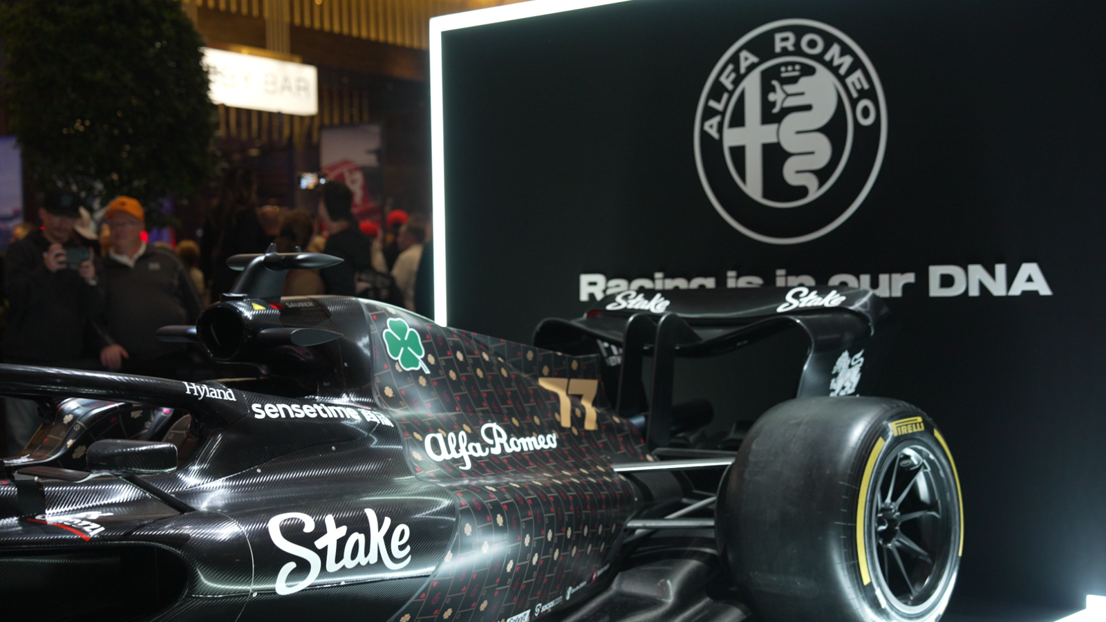 2023 Alfa Romeo F1® Team Stake C43 Official Vegas Livery Show Car