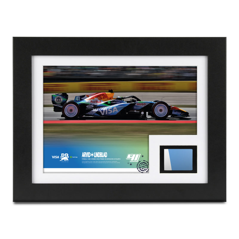 Arvid Lindblad 2026 Visa Cash App Racing Bulls F1 Team Replica Bodywork & Photo - FC Livery Edition