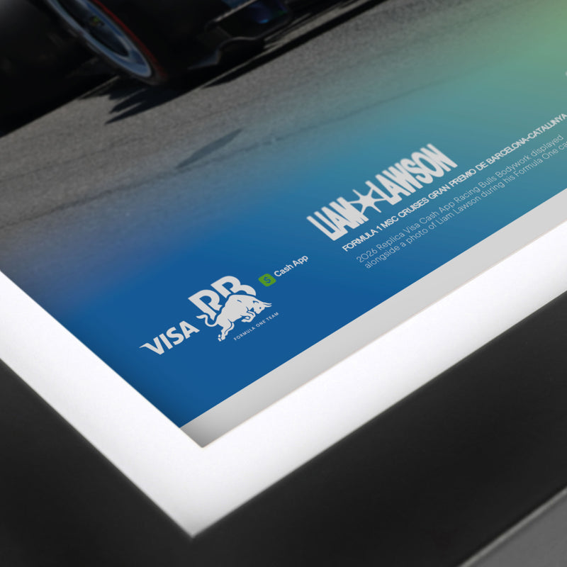 Liam Lawson 2026 Visa Cash App Racing Bulls F1 Team Replica Bodywork & Photo - FC Livery Edition