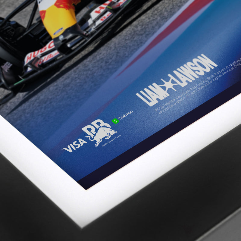 Liam Lawson 2026 Visa Cash App Racing Bulls F1 Team Replica Bodywork & Photo