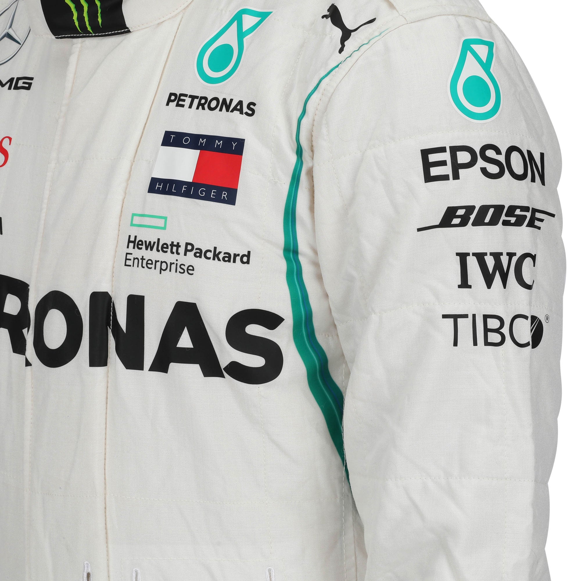 Valtteri Bottas Mercedes AMG Petronas Race Used Suit – 2018 Formula 1 Season 