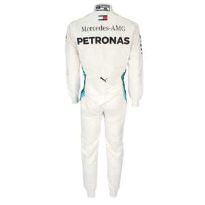 Mercedes Formula 1 Team Valtteri Bottas 2018 Brazilian Grand Prix race suit collector display