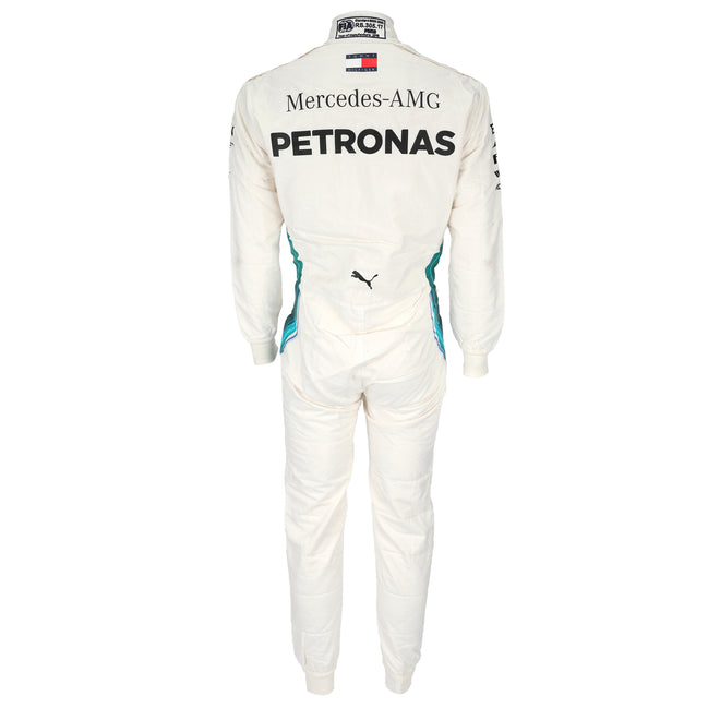 Mercedes Formula 1 Team Valtteri Bottas 2018 Brazilian Grand Prix race suit collector display