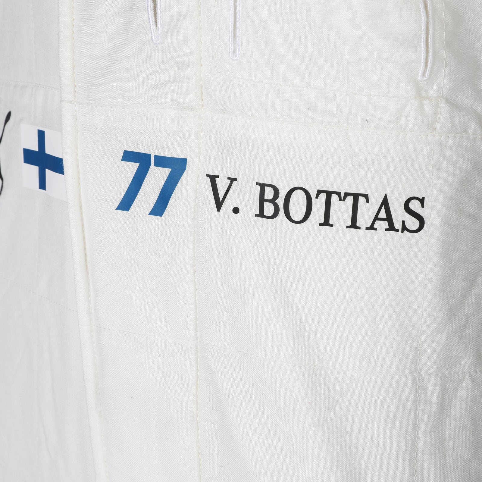 Season Launch LOT 157 - Valtteri Bottas 2018 Mercedes-AMG Petronas Formula One Team Race Suit – Singapore Grand Prix, Race Used