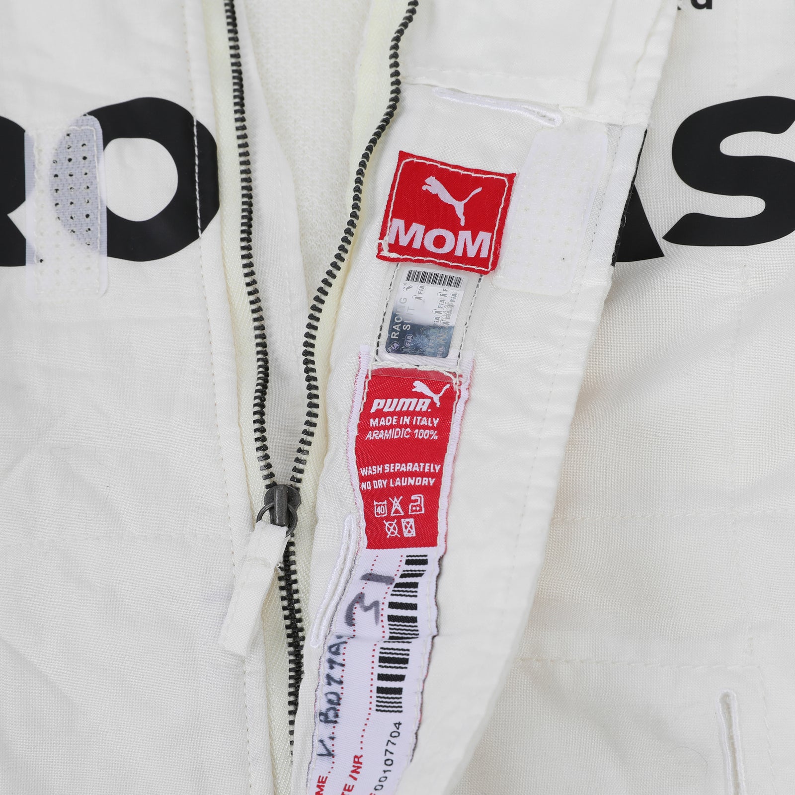 Season Launch LOT 157 - Valtteri Bottas 2018 Mercedes-AMG Petronas Formula One Team Race Suit – Singapore Grand Prix, Race Used