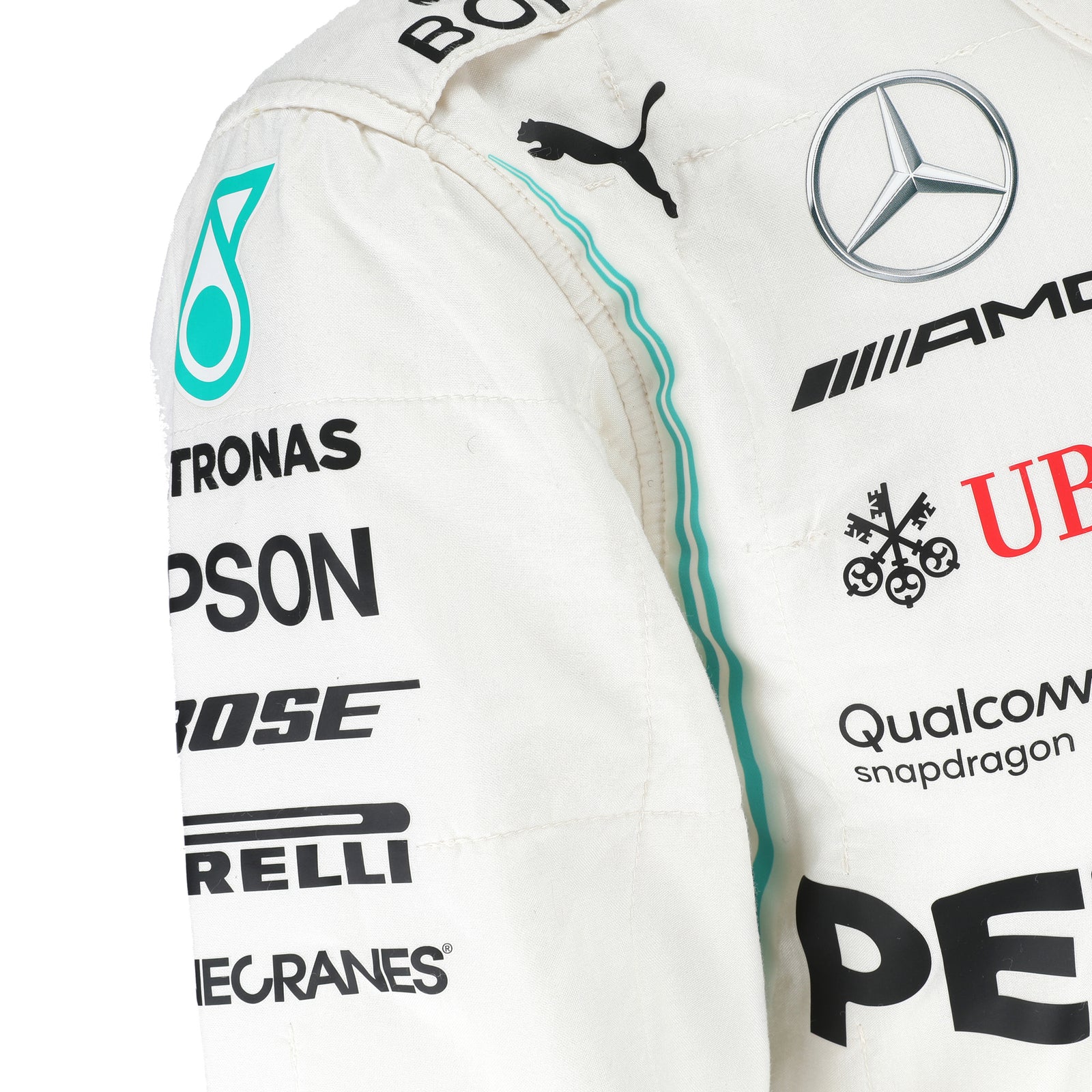 Mercedes AMG Petronas Formula 1 Valtteri Bottas 2019 race suit collector memorabilia