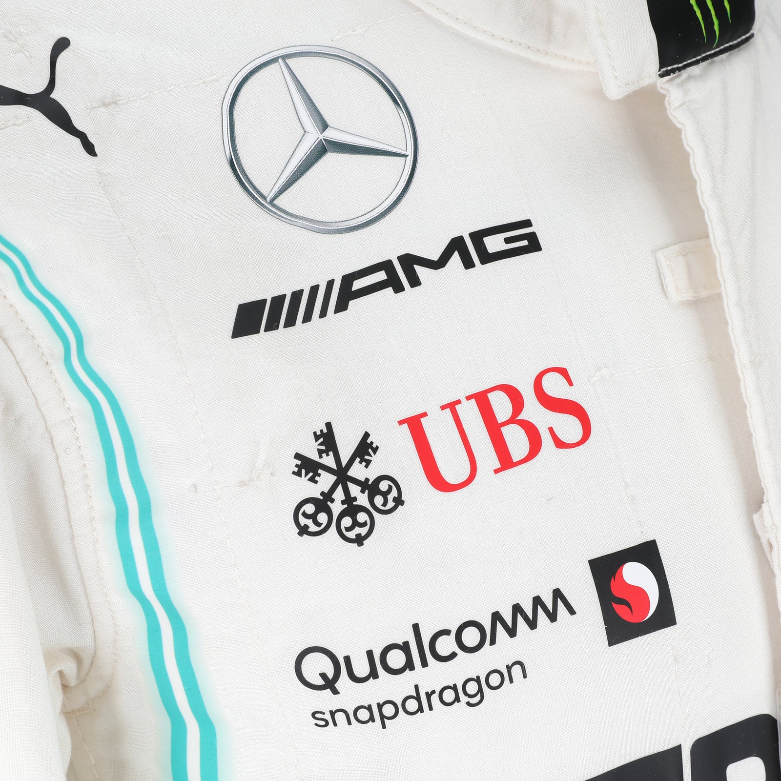Formula 1 Valtteri Bottas Mercedes race suit 2019 Azerbaijan GP premium display collectible
