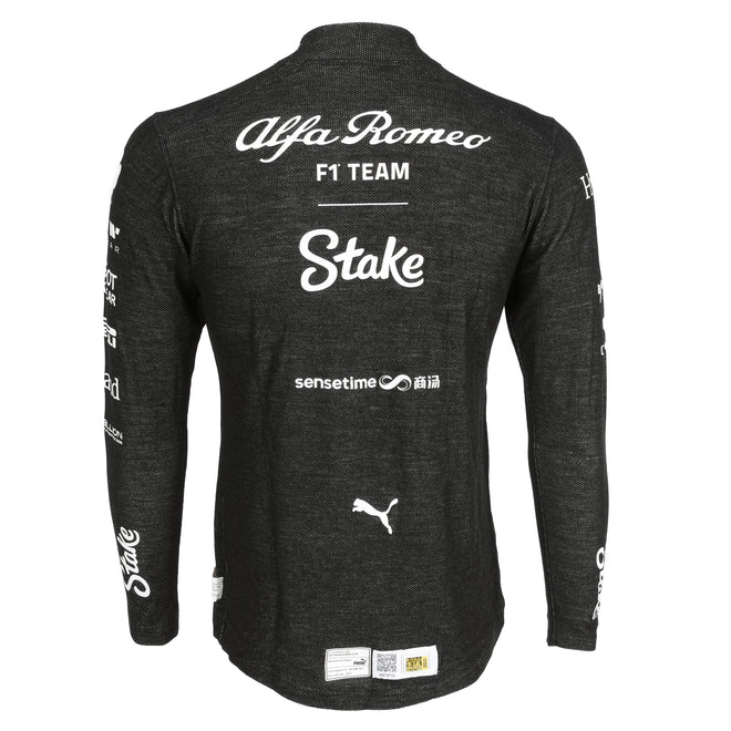 LOT 657 - Valtteri Bottas 2023 Season Signed Alfa Romeo F1 Team KICK Race Spec Nomex Top