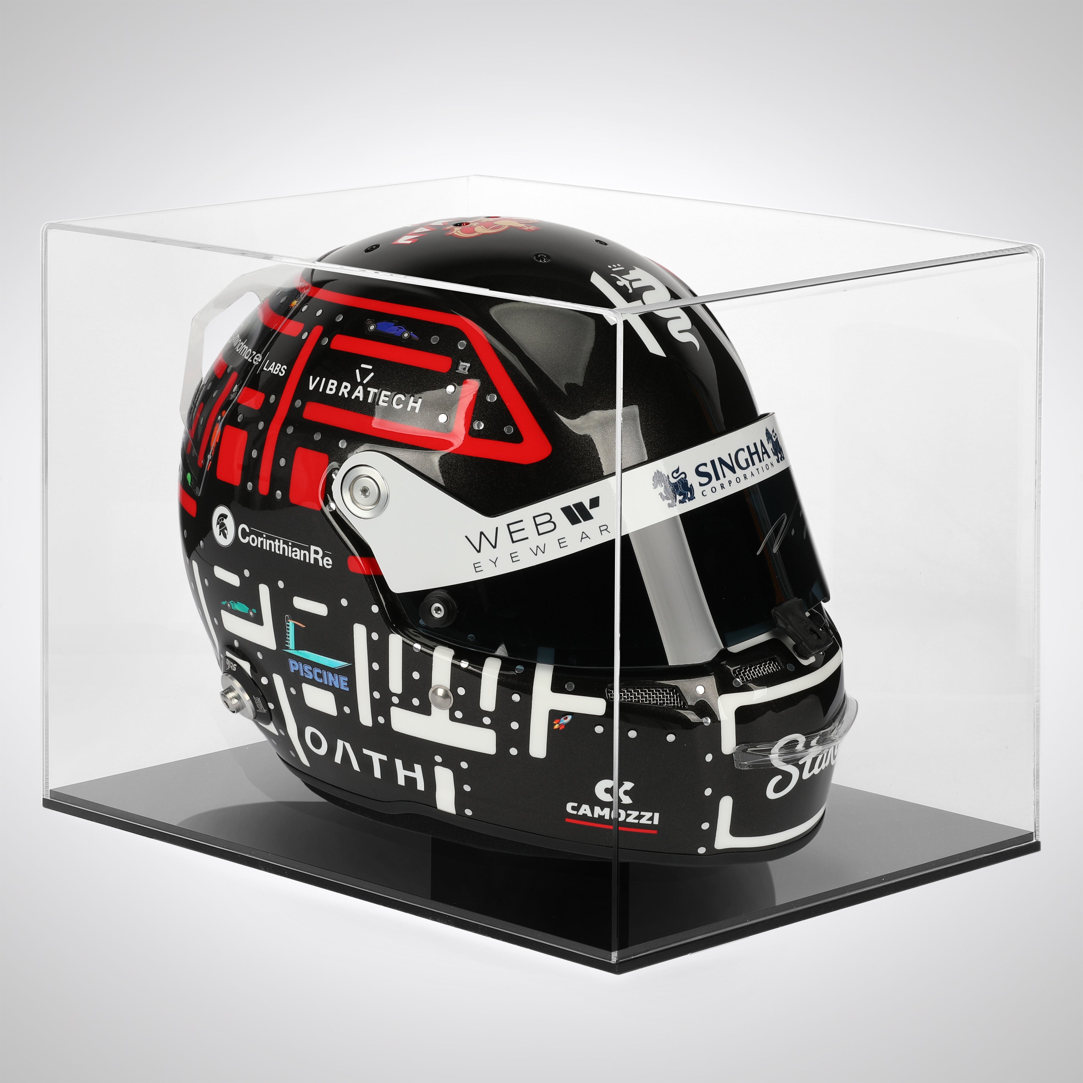 Valtteri Bottas Signed 2023 Replica Helmet - Monaco GP