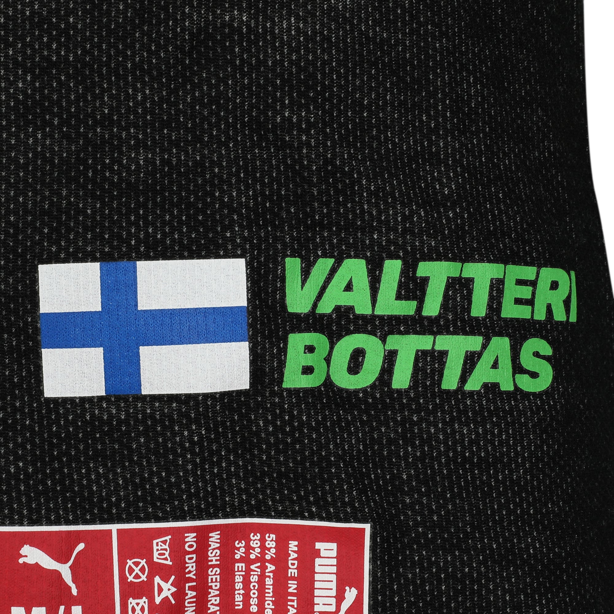 Valtteri Bottas 2024 Stake F1 Team Kick Sauber Signed Race Used Nomex