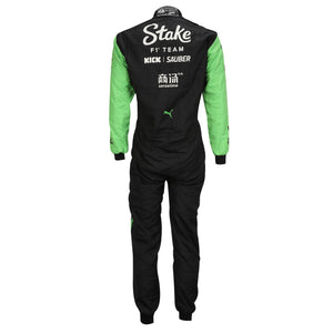 LOT 129 - Valtteri Bottas Signed 2024 Stake F1 Team Kick Sauber Grand Prix Used Race Suit - Brazilian GP