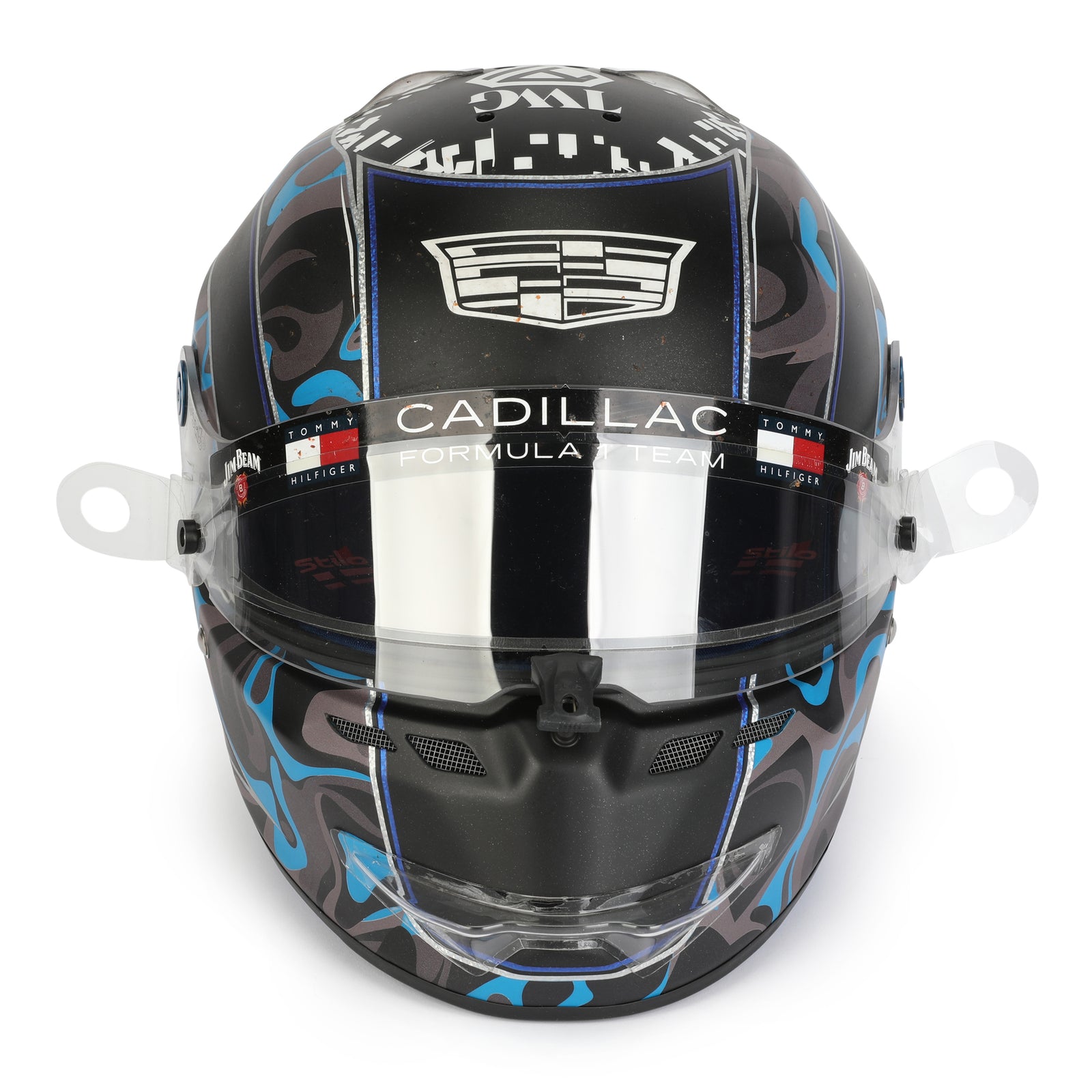 The Miami Auction LOT 001 - Valtteri Bottas First-Ever Cadillac Race-Used Helmet, 2026 Australian GP