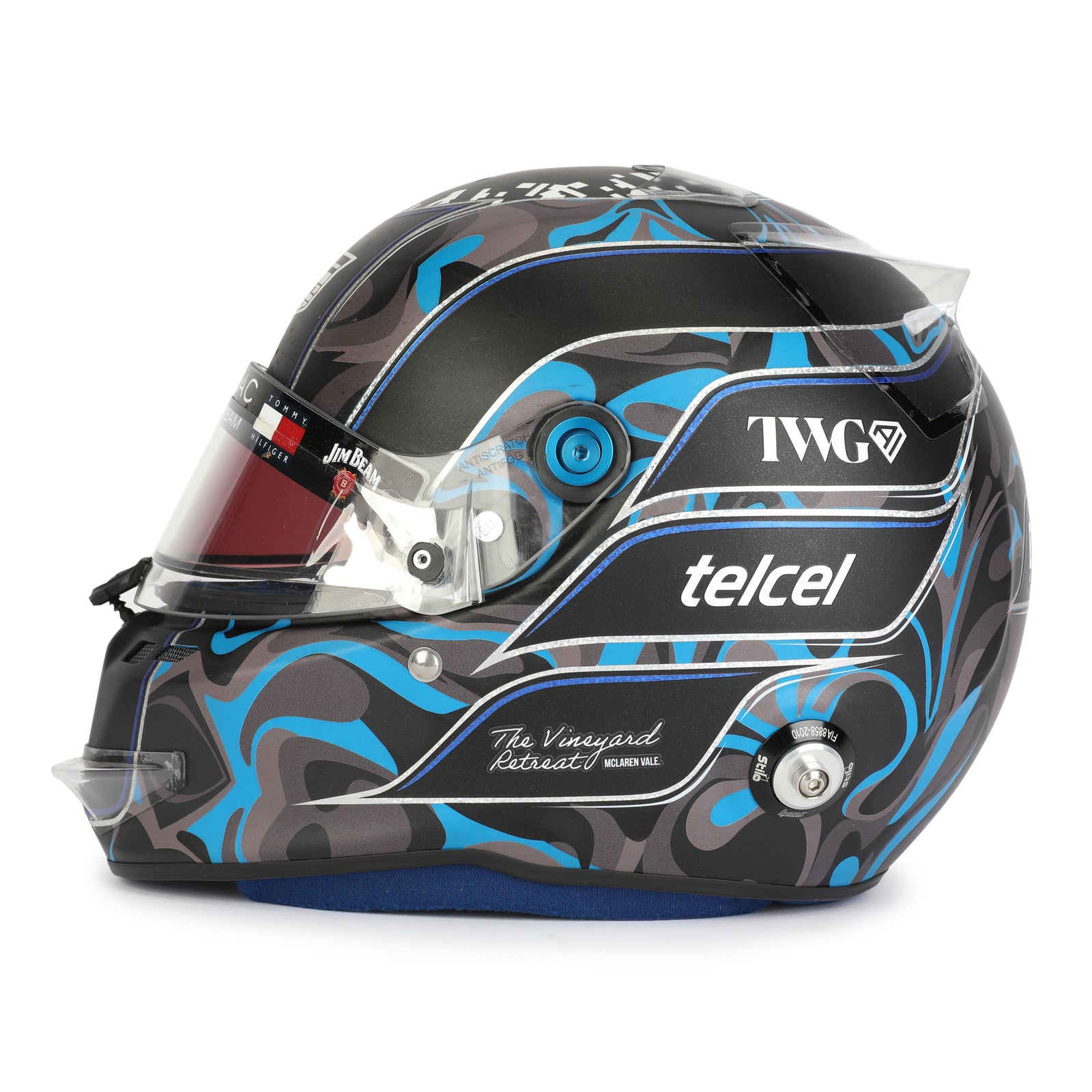 The Miami Auction LOT 001 - Valtteri Bottas First-Ever Cadillac Race-Used Helmet, 2026 Australian GP