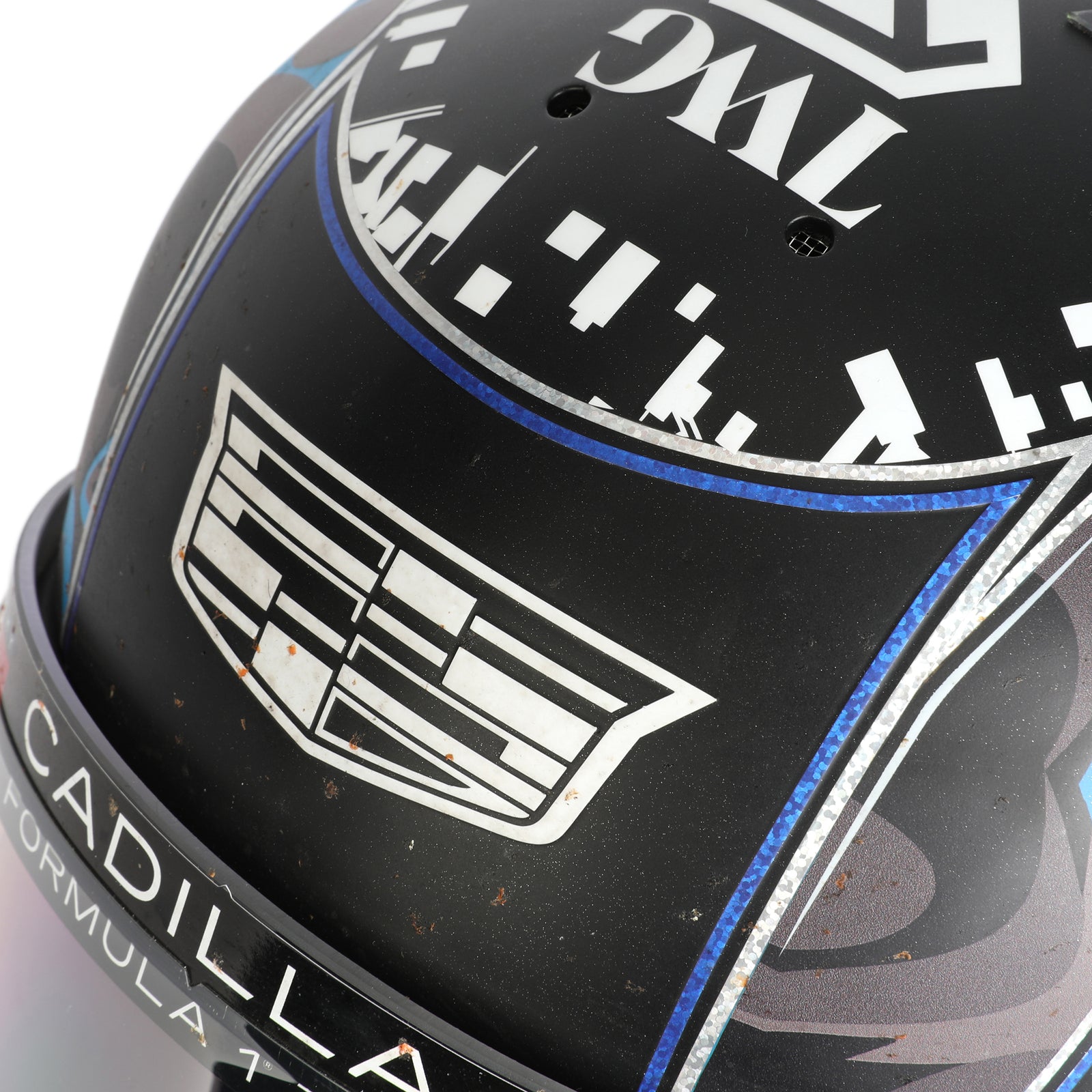 The Miami Auction LOT 001 - Valtteri Bottas First-Ever Cadillac Race-Used Helmet, 2026 Australian GP