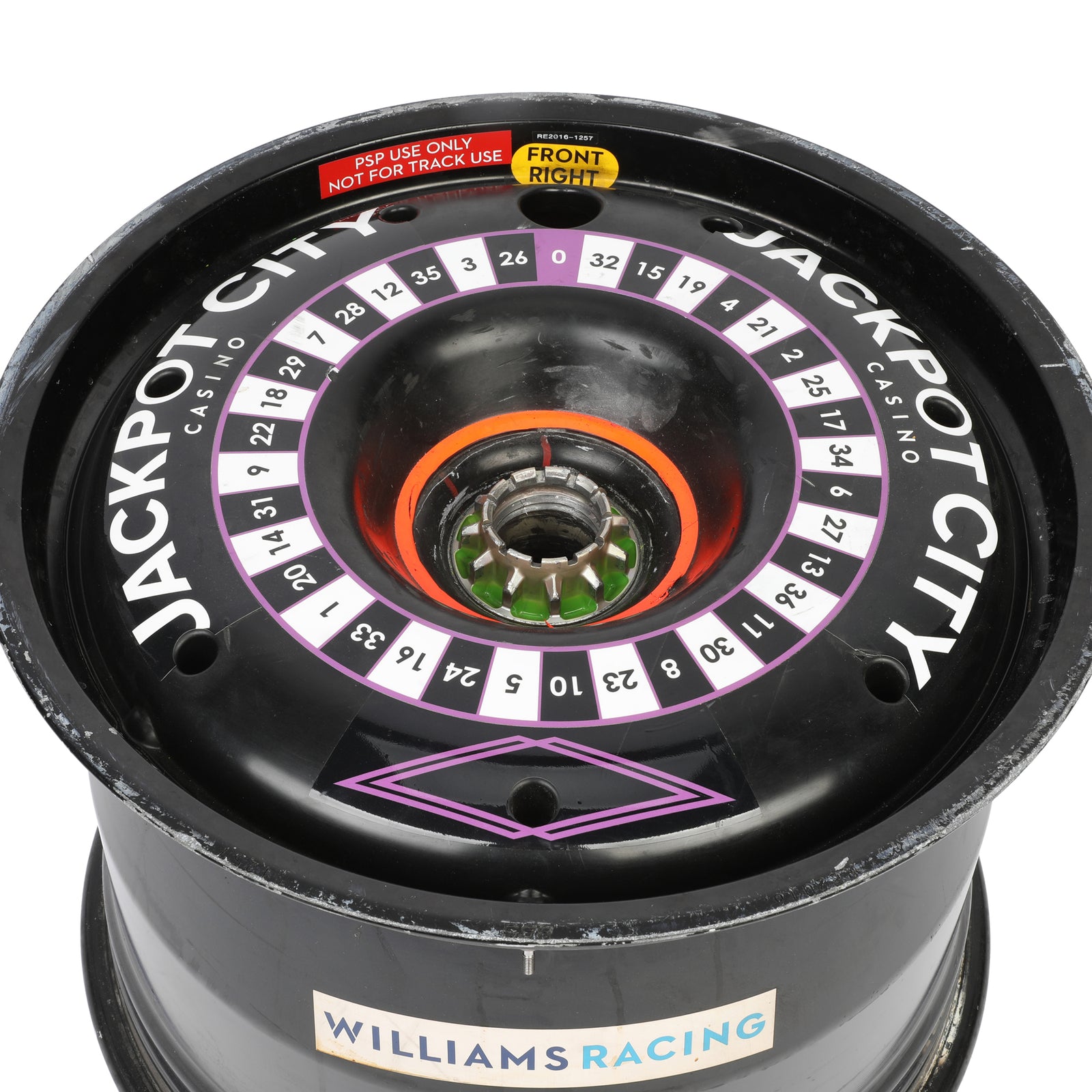 Season Launch LOT 165 - Williams F1 Team 2024 Race Used Front Wheel Rim