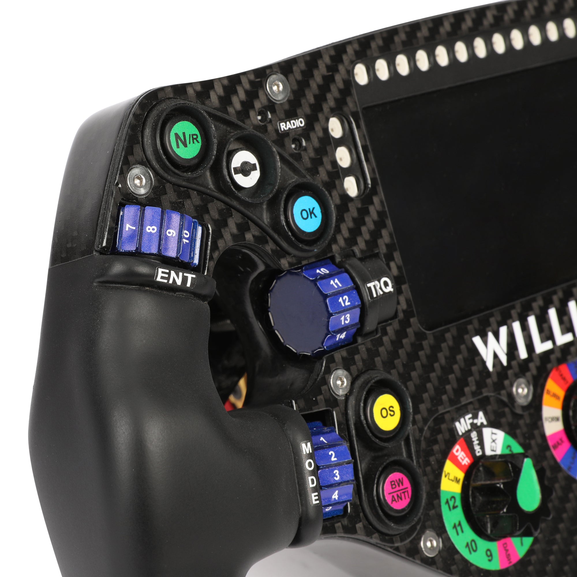 Official 2024 Atlassian Williams F1 Team FW46 1:1 Replica Steering Wheel