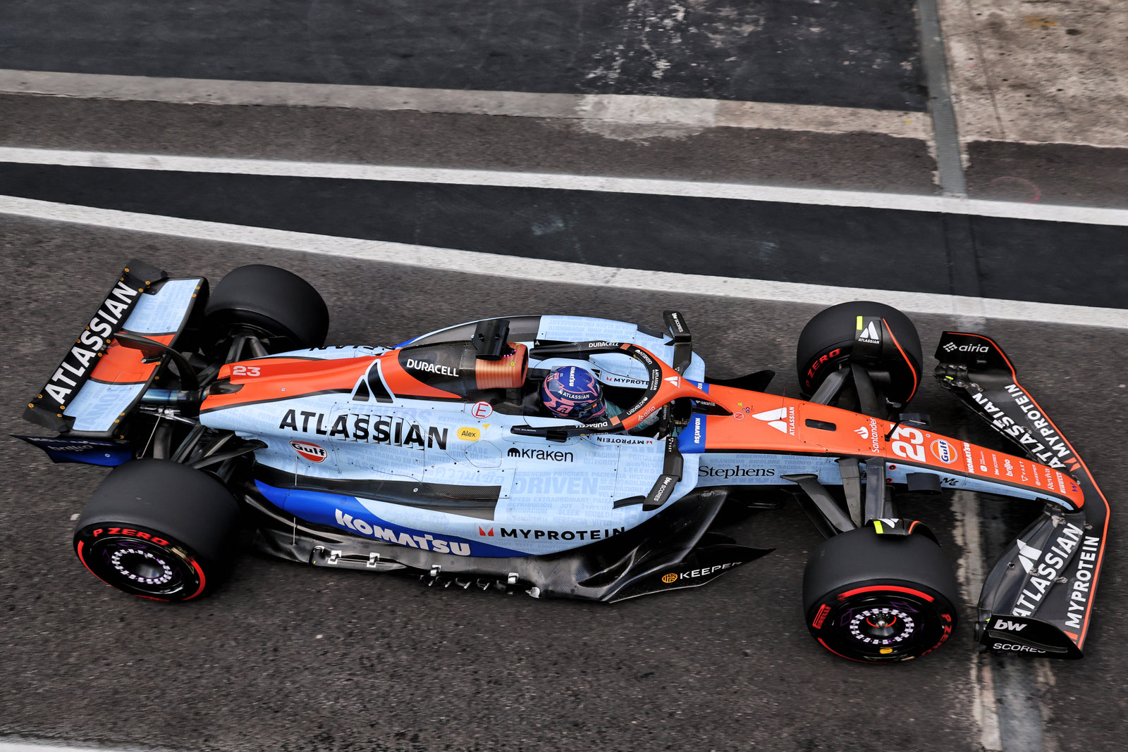 LOT 545 - Williams FW47 ‘Driven By Words’ Show Car – Special Edition 2025 São Paulo GP Livery