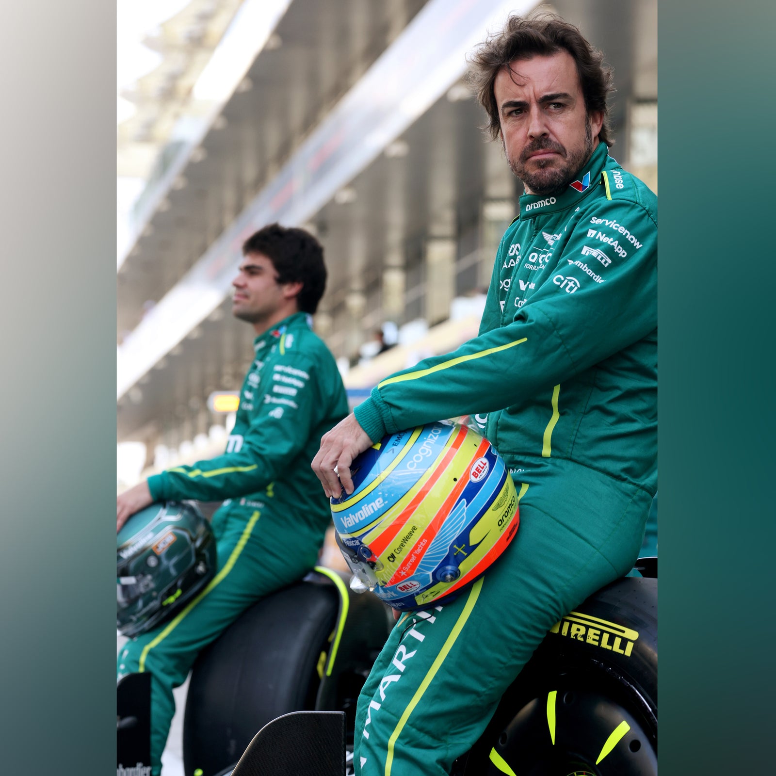 Season Launch LOT 173 - Fernando Alonso 2025 Aston Martin Aramco Race suit