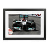 Michael Schumacher 2012 Mercedes AMG Petronas Print - Monaco GP - Traditional Frame