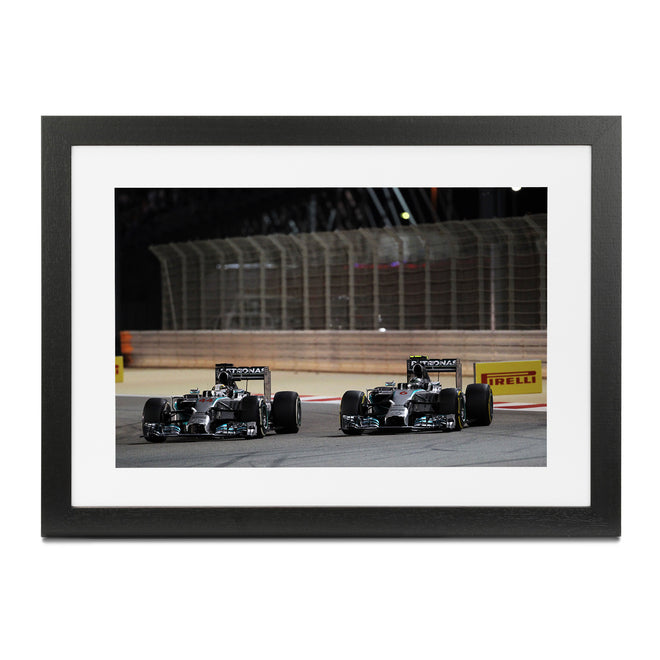 Mercedes-AMG Petronas F1 team 2014 'Dual in the Desert' - Bahrain GP