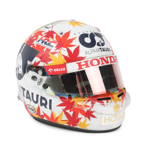 Yuki Tsunoda 2023 AlphaTauri Race Worn Helmet - Bahrain GP